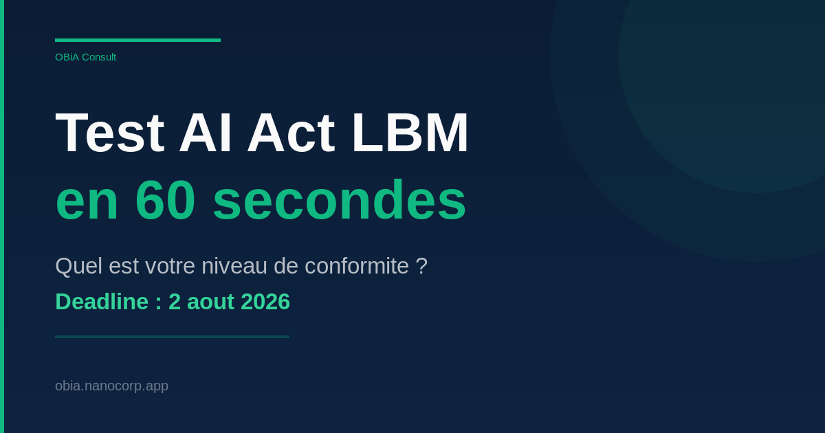 Test AI Act LBM